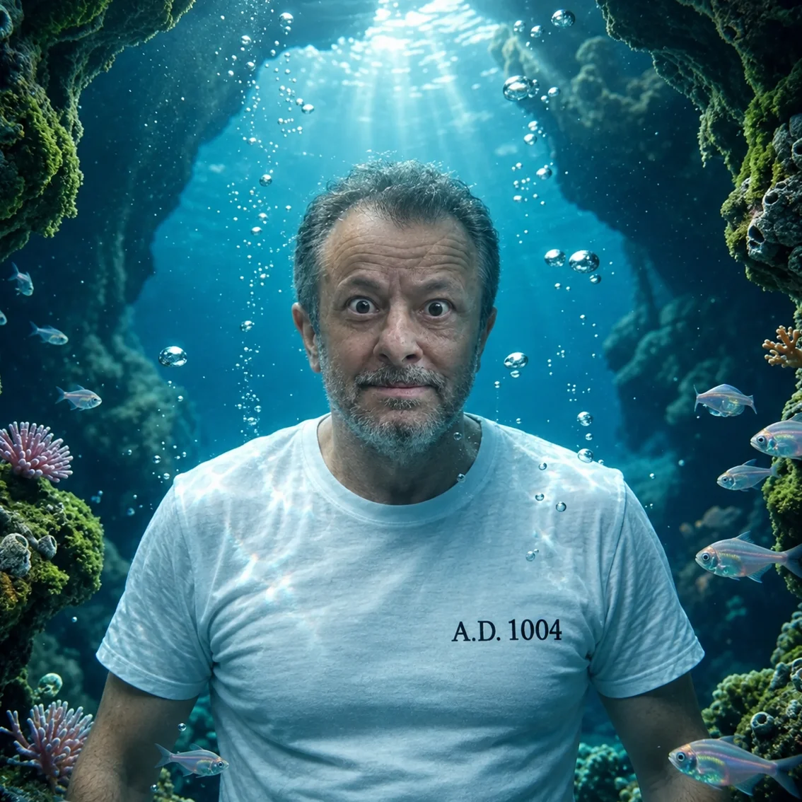 T-SHIRT "Reverse" 2025 (Bianco)